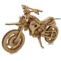 - 3D Wooden Model 3D Puzzle Dirt Bike