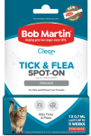 Bob Martin Clear Plus Tick & Flea Spot-on For Cats 0.7ML