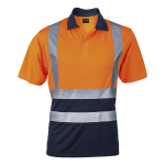 Aviator Golfer - Safety Yellow navy 5X-LARGE