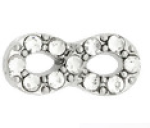 FLC14 - Infinity Floating Locket Necklace Floating Charm