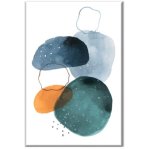 Watercolour Abstract Wall Art Canvas Print 1 900 X 600