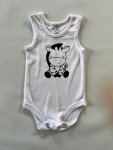 12-18 Mnths Zebra Onesie