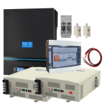 Axpert Hubble AM-2 And Max E 11KW Inverter Kit Energy Independence