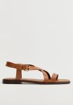 Lucy Leather Sandal - Medium Brown