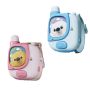 Cute Children's Wireless Walkie-talkies - Blue And Pink - 2 Pack