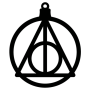 Katz Designs - White Decal Sticker - Harry P Inspired 002