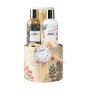 Natures Nourishment Bath Set In Case Cranberry 3PCS