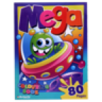 Mega Educational Colouring Book 80 Pages