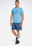 Reebok Workout Ready Graphic T-Shirt - Essential Blue