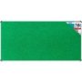 Parrot Bulletin Board Ribbed Aluminium Frame 1800X900MM - Palm