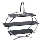 3 Tier Tea Stand 18 10 39X39X13.5CM