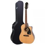 Epiphone Modern J-15 Ec Deluxe Acoustic Guitar W Eq : Natural : Including Hard Case