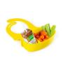 Dare-u-go 5-IN-1 Food Storage Toddler Bib - Yellow