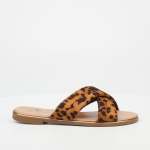 Indi 1 Flat Sandal - Leopard - Leopard 7