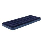 Bestway Flocked Single Airbed Blue