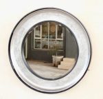 Silver With Black Edge Mirror 82CM