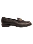 Polo Womens Jacquard Monogram Loafer In Black - Black 8