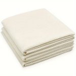 Hand U Journey 3-PACK Stamping Fabric For Stitching 2.2MM Needle Felting Mat Fantasy Theme White 19.6X19.6 Inch