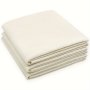 HAND U JOURNEY 3-Pack Stamping Fabric For Stitching 2.2mm Needle Felting Mat Fantasy Theme White 19.6x19.6 Inch