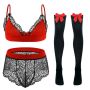 Men Underwear Set Bikini Lingerie Set Men's Sissy Lingerie Lace