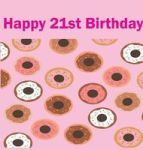 Birthday Guest Book - 21ST Birthday Book Guest Book Scrapbook Photo Album Keepsake Book Hardcover