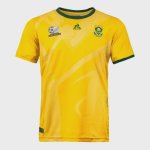 Le Coq Sportif Men's Safa Home 23 24 Soccer Jersey - Md Yellow green