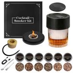 Whiskey Smoker Kit Electric Cocktail Smoker Kit With Wood Chips For Men