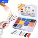 Multi-size Weatherproof Heat Shrink Sleeving Tubing Insulation Sleeving Thermal Casing Car Electrical Cable Wrapped Shrinking Tu