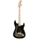 Fender Squier Affinity Hss Flame Maple Stratocaster Electric Guitar : Black Burst