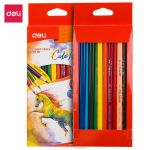 EC00300 Coloured Pencil 12 Colour Full Length Triangular – 6935205308917