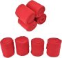 4 Piece Horse Leg Wraps Horse Polo Wraps Lamb Leg Wraps Self Adhesive Polo