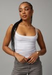 Jersey Cami - Silver Marle
