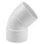 Pvc Gutter Round Downpipe Bend 45DEG Livestainable
