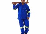 Sabs Marked – D59 Anglo Spec Unbleached Boiler One Piece With Reflective – Sans 434 Sans 1387-4
