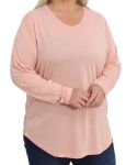 Ladies Long Sleeve Tee - 60 Blush
