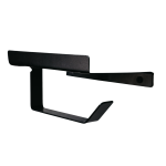Black Cellfie Toilet Roll Holder