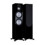 Monitor Audio Silver 500 7G Floorstanding Speakers – Black Gloss