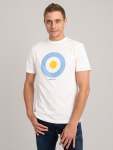 Target Tee - Ivory blue - Ivory Blue XXL