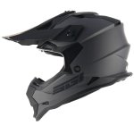 Sgi Rapid Youth Mx Motocross Helmet - Gun Metal - Ym - Youth Medium