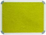 Parrot Info Board Aluminium Frame 2400 1200MM Yellow