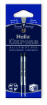 Helix Ballpoint Refills Medium Black 2'S