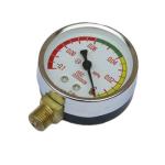 1 Bar Vacuum Pressure Gauge -0.1~0 Mpa For Vacuum Pump With 12MM Threaded Connector