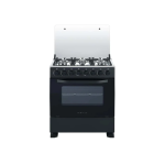 76 X 60CM Full Gas Stove Black