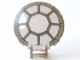 Parts Dish 6 X 6 Inverted - No Studs With Bar Handle With Sw 8 Spoke Radial Cockpit Pattern 18675PB02