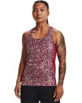 Women's Ua Fly-by Printed Tank - Black Rose XL
