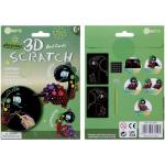 3D Scratch Art Dinosaur