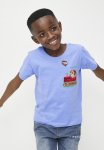 PoP Candy Printed Crew Neck Tee - Blue