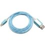 Larry& 39 S Lightning Iphone Cable Blue