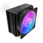 Cooler Master Hyper 212 3DHP Black A-rgb Cpu Air Cooler With Conventional Two Heatpipe Pre-installed Mobius 120MM Ring Blade Fan