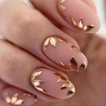 24 Pcs Medium Oval Shaped Press On Nails Pink Yellow Flower Pattern Fake Nails Matte Artificial Finger Manicure False Nails